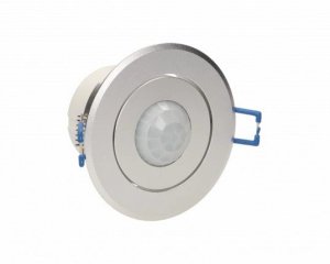 CZUJNIK RUCHU 360ST. PODTYNKOWY ALUMINIUM (1 SZT)
