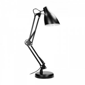 LAMPA BIURKOWA DIAN 60W E27 STAL, CZARNA (1 SZT)