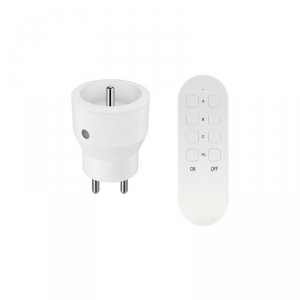 ZESTAW BEZPRZEWODOWYCH GNIAZD MINI, STEROWANYCH PILOTEM 1+1 (1 SZT)