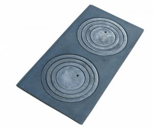 PŁYTA ŻELIWNA 2-OTWOROWA 63*31,5CM (1 SZT)