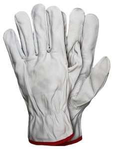 RĘKAWICE SKÓRA KOZIA LICOWA SAFETICULT BASS R.11 (12 PAR)