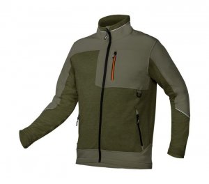 BLUZA SOFTSHELL OUTDOOR ZIELONA ROZMIAR XL (1 SZT)