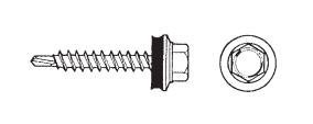 WKRĘT SAMOWIERTNY 4.8*55MM RAL 9010 (5 STO)