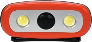 REFLEKTOR PRZENOŚNY Z GŁOŚNIKIEM 2X15W, 2000LM, LI-ION,IP44 (1 SZT)