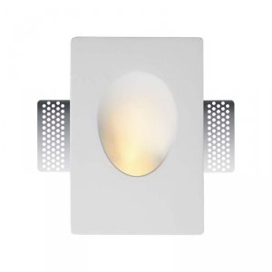 Oprawa Gipsowa V-TAC Kinkiet Ścienny GU10 Biały 120x180 VT-11007 3 Lata Gwarancji