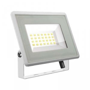 Projektor LED V-TAC 20W SMD F-CLASS Biały VT-4924-W 4000K 1650lm