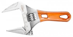 Klucz nastawny krótki 156 mm, zakres 0-43 mm