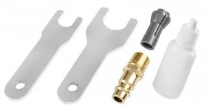 Szlifierka kątowa pneumatyczna 1/4;1/8  -  6 mm/3mm, 20 000 rpm