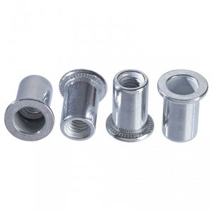 Nitonakrętki aluminiowe M4, 20 szt