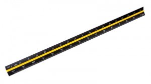 Linijka trójkątna, 30 cm
