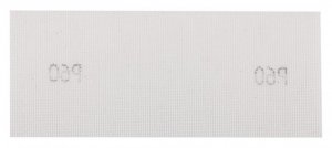 Siatka ścierna biała 115 x 280 mm, P60