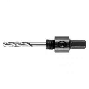 Adapter z wiertłem pilotującym do otwornic bi-metalowych 14-30 mm, Hex
