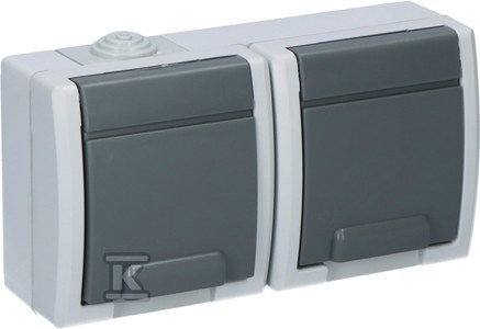 GN.2X2P+Z N/T IP55 SZARE AQUANT (SZT)