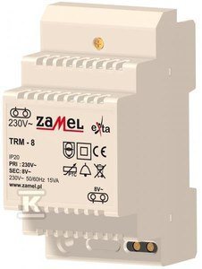 TRM-8 TRANSF.230/8V AC 15VA (SZT)