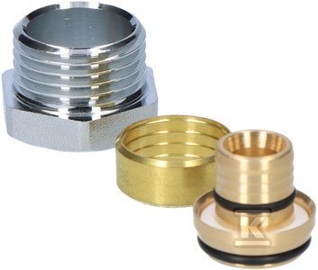 ZŁĄCZKA ZACISK.ALUPEX 16X2 GZ1/2&quot; CHRO (SZT)