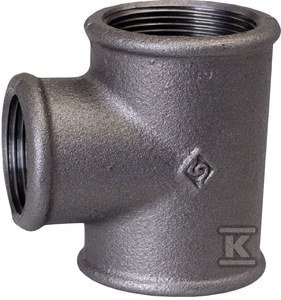 TRÓJNIK REDUK B1NR25 5/4X1/2X5/4 CZARNY (SZT)