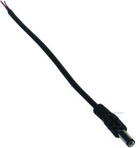 WTYK DC 2,1 X 5,5 Z PRZEWODEM 15CM (SZT)