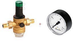 REGULATOR CIŚNIENIA D06F-11/2AM, MANOM. (KPL)