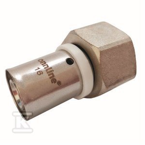 ZŁĄCZKA ZAPRAS 20MM X 3/4&quot; ZE ŚRUBUNK (SZT)