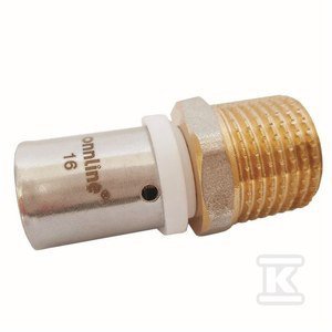 ZŁĄCZKA ZAPRASOWYWANA GZ 20MM X 1/2&quot; (SZT)
