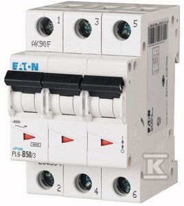 PL6-C50/3 WYŁ.NADPRĄDOWY 6KA (SZT)