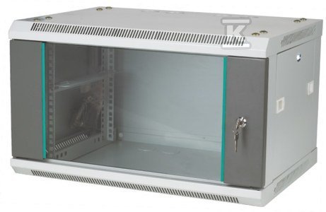 SZAFKA WISZĄCA 19&quot; 4U 600X450 SZARA (SZT)