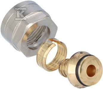 ZŁĄCZKA HKS RURA/ROZDZIEL.16X2 NA GW3/ (SZT)