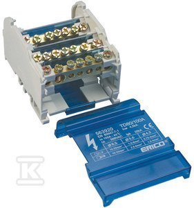 BLOK DYSTRYBUC.CZTEROPOLOWY TD 80/100AL (SZT)