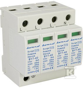 OGR.PRZEP.B+C 4P (T1+T2 AC) BY7-40/4-275 (SZT)