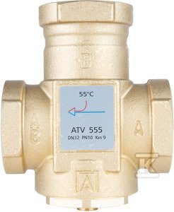 ZAWÓR TEMP.ATV 555,DN32,RP5/4&quot;,KVS9,55 (SZT)