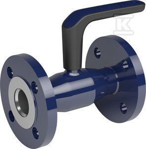 ZAWÓR KULOWY DN15 PN40 KOŁNIERZOWY (SZT)