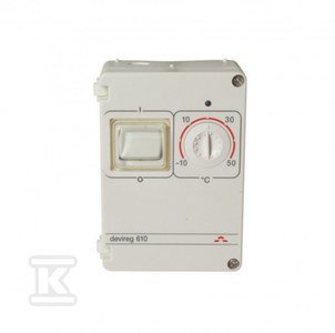 TERMOST.DEVIREG-610 N/T HERM.IP44 (SZT)