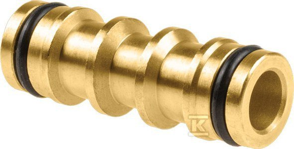 ŁĄCZNIK DWÓJNIK MOSIĄDZ 3/4&quot;, 1/2&quot; (SZT)