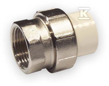 ŚRUBUN PLAST-METAL NAKR KW/GW 1/2&quot; PVC- (SZT)