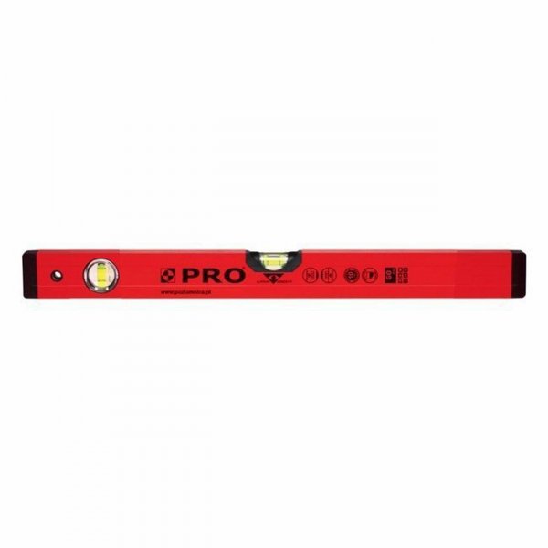 POZIOMICA MALOWANA WSKAŹNIK POZIOMU I PIONU 50CM (1 SZT)