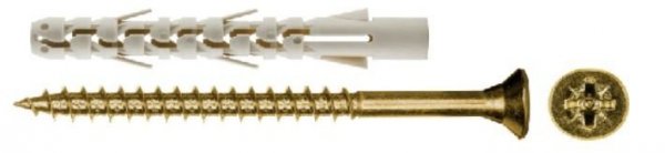 DYBEL PRZEDŁUŻANY ŁEB Z NACIĘCIEM KRZYŻOWYM ALK 8/70MM (1 STO)