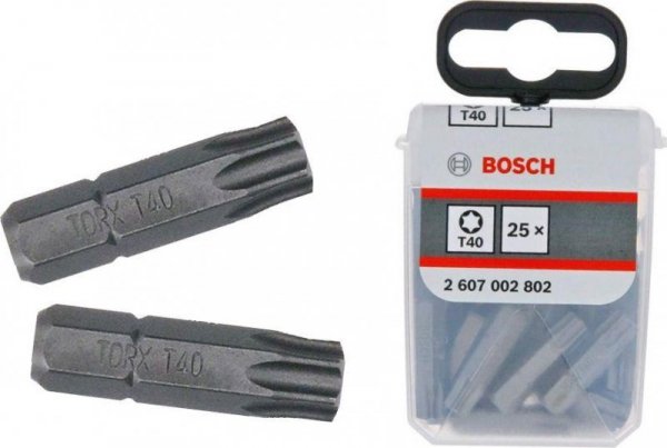 BIT, GROT, KOŃCÓWKA T40 25MM EXH 25PCS (1 OP)