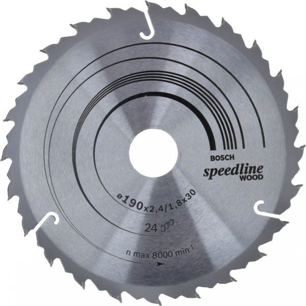 PIŁA TARCZOWA H SPEEDLINE 190*2,6*30Z24 (1 SZT)