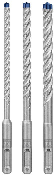ZESTAW WIERTEŁ SDS-PLUS 7X. EXPERT SET 3PC (1 SZT)