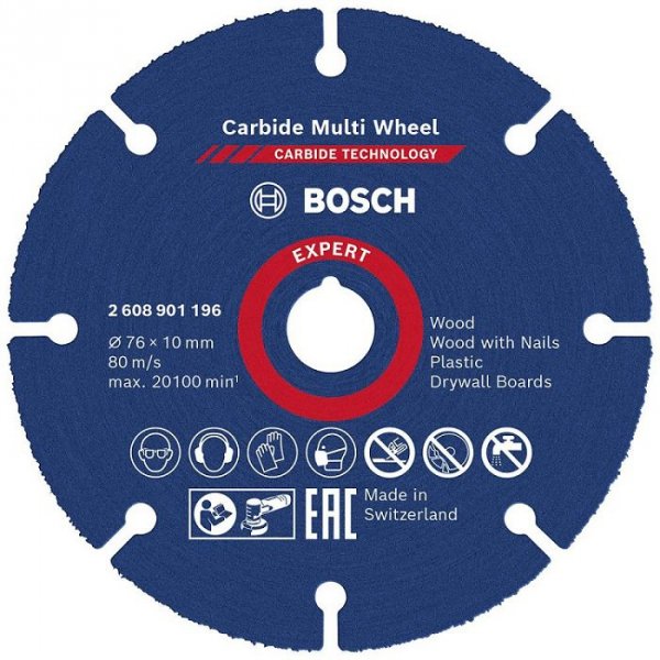 TARCZA UNIWERSALNA EXPERT CARBIDE MULTI WHEEL CMW 79*10MM (1 SZT)