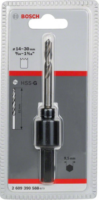 ADAPTER 6-KĄT. 9.5MM HEX 1/2-20 HSS-G (1 SZT)