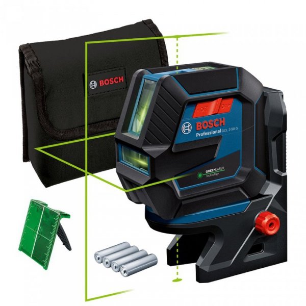 LASER KRZYŻOWY GCL 2-50 G ZIELONY+BT 150+RM 10 (1 KPL)