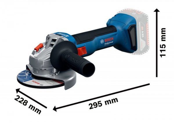ZESTAW COMBI GSR18V-45 + GWS18V-8 + GBH18V-22 3*4.0AH (1 SZT)