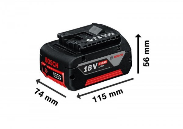 ZESTAW COMBI GSR18V-45 + GWS18V-8 + GBH18V-22 3*4.0AH (1 SZT)