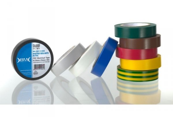 TAŚMA ELEKTROIZOLACYJNA 10M*15MM BRĄZOWA (1 SZT)