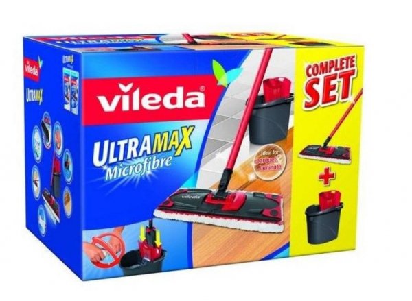 VILEDA ULTRAMAX BOX, MOP+WIADRO+WYCISKACZ (1 KPL)