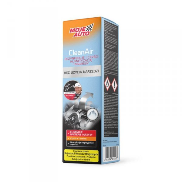 ODŚWIEŻACZ KLIMATYZACJI I NAWIEWÓW ARCTIC-150 ML (1 SZT)