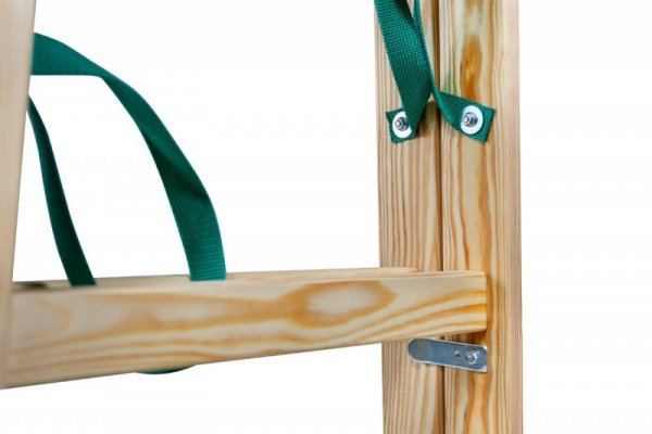 DRABINA DREWNIANA BRAKET STANDARD 2X6 SZCZEBLI 182CM (1 SZT)