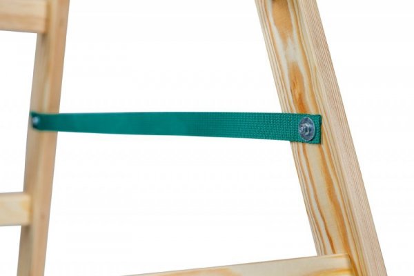 DRABINA DREWNIANA BRAKET PREMIUM 2X9 SZCZEBLI 270CM (1 SZT)