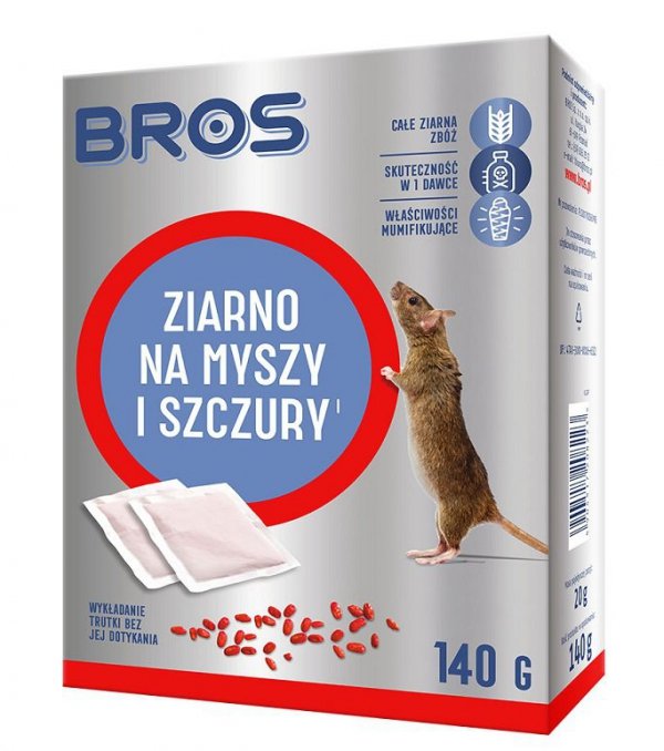 ZIARNO NA MYSZY I SZCZURY 140G (1 SZT)